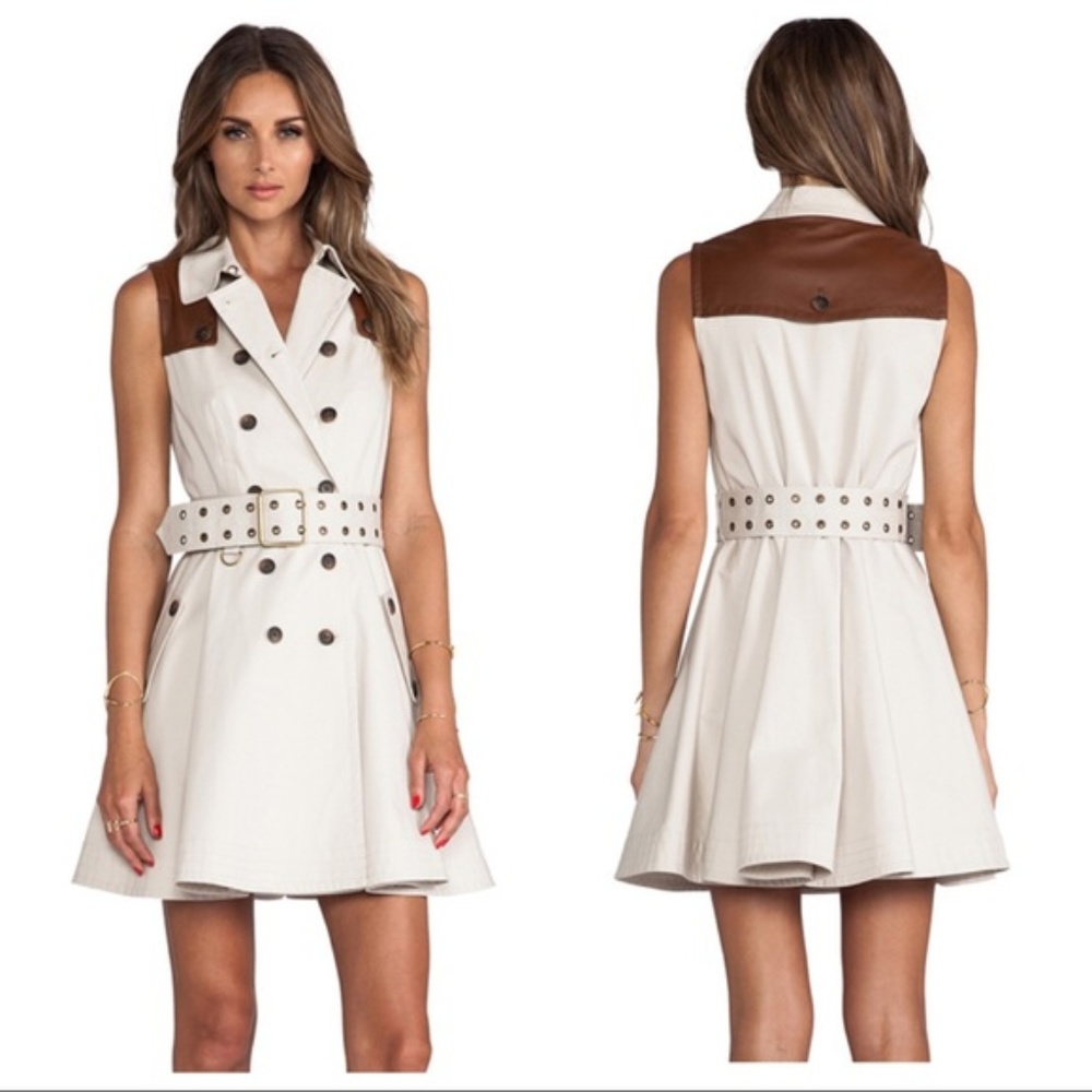 Rachel Zoe Gable Sleeveless Trench Dress 6